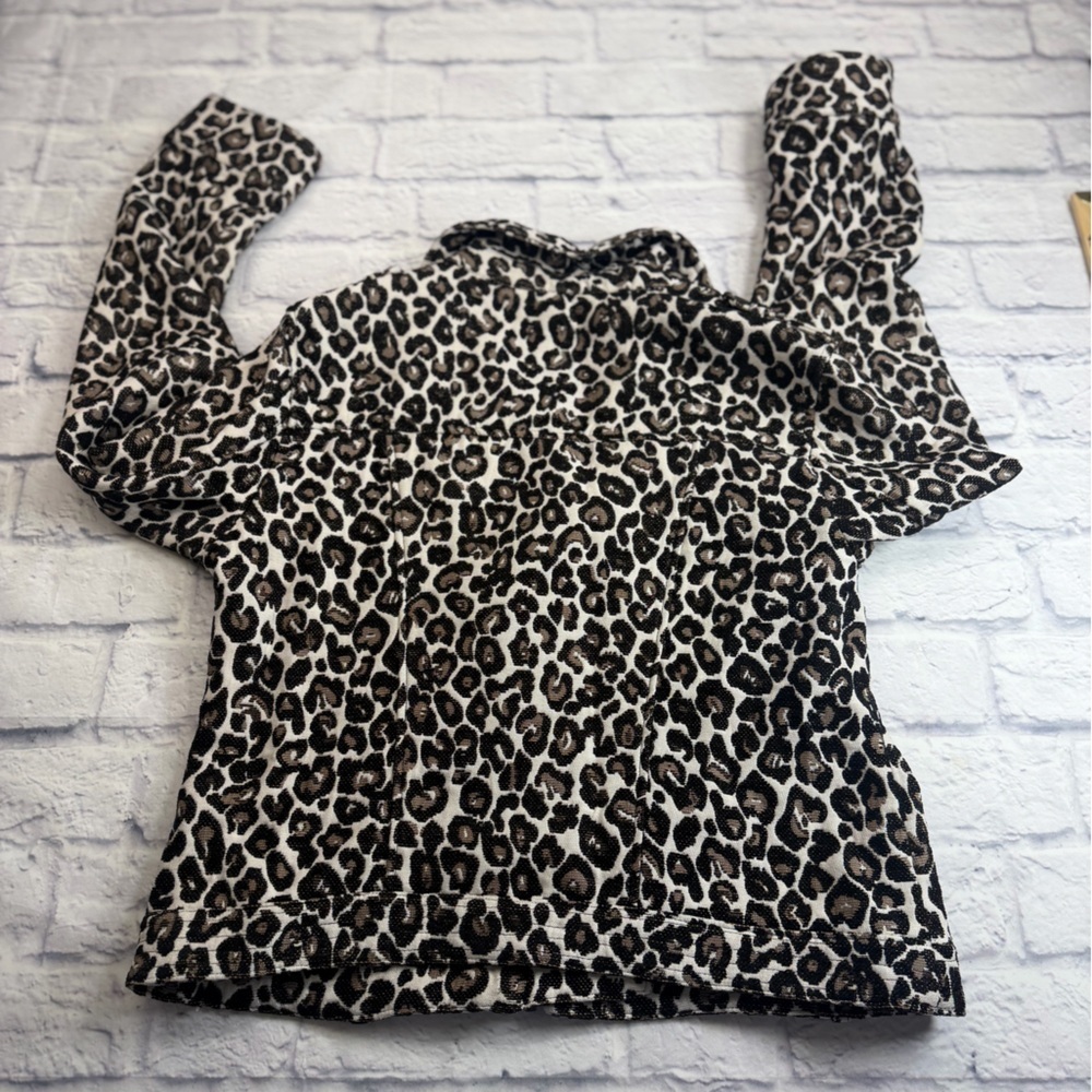 Sanctuary “Poison & Leopard” Moto Jacket from Revolve. Size L. Baddie - Picture 13 of 13